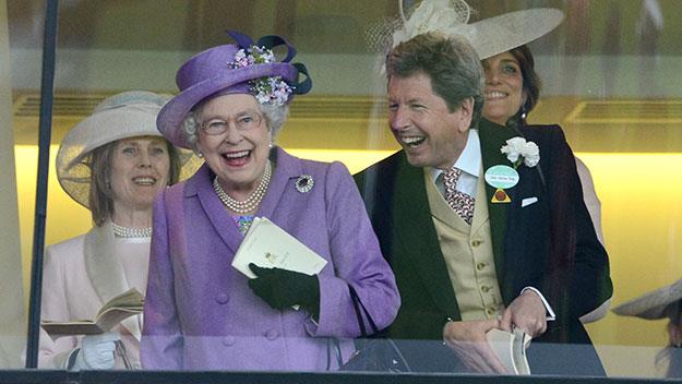 One has won! Queen delighted as her horse wins at Ascot