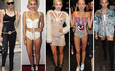 Thirty outfits Miley Cyrus will probably regret