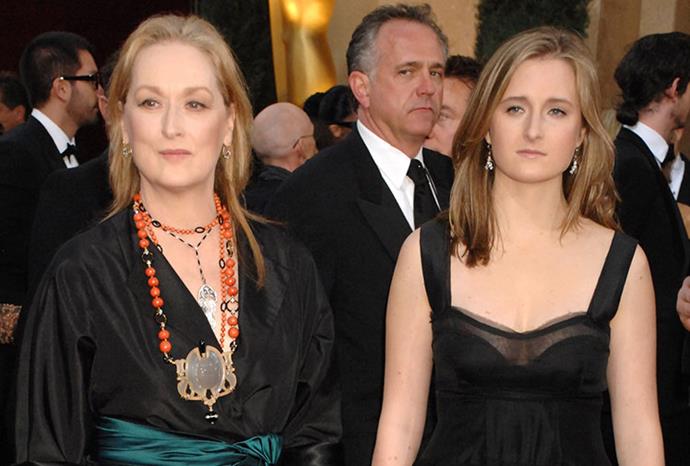 Meryl Streep with her daughter Mamie.