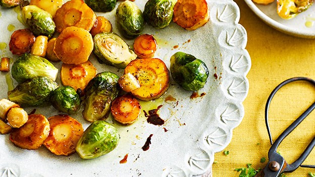 Coated and roasted, our **[glazed parsnips and brussels sprouts](https://www.womensweeklyfood.com.au/recipes/glazed-parsnips-and-brussels-sprouts-23939|target="_blank")** are a sweet way to enjoy your vegies.
