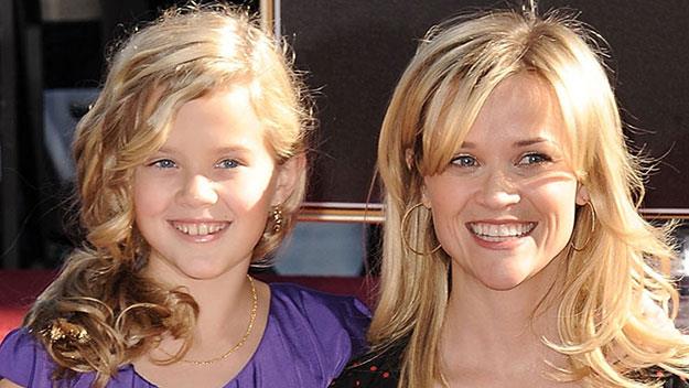 Reese Witherspoon and her daughter Ava Phillippe.
