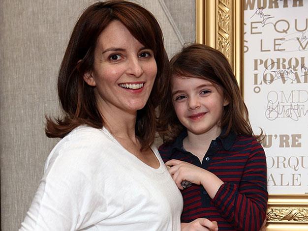 Tina Fey's daughter Alice is a dead ringer for her famous mum.