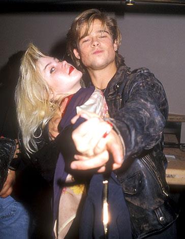 Brad Pitt and Christina Applegate dated in 1988.