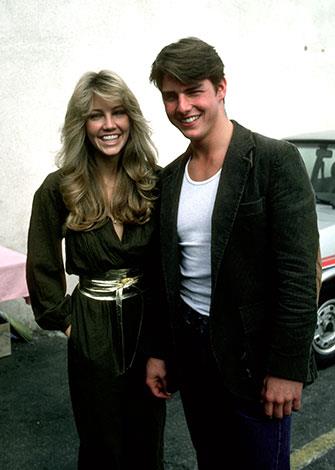 Tom Cruise was also romantically linked to Heather Locklear.