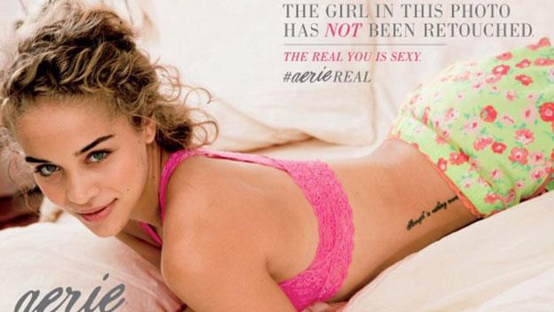 An image from the Aerie 'real' ad campaign