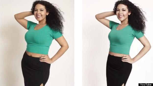 The suprising reactions of real women being photoshopped to look like cover girls 