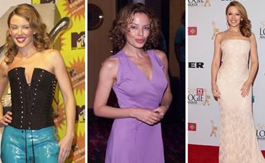 Kylie Minogue's fashion transformation