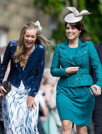 Cressida and Eugenie in June 2013.