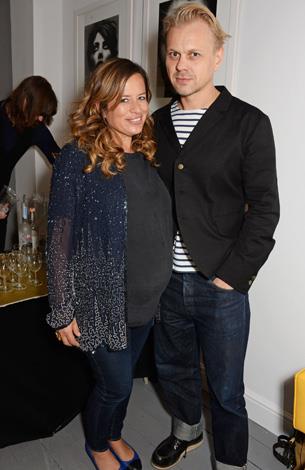 Jade Jagger, became a grandmother to her daughter Assisi's girl, Ezra Kay. Jade was is also expecting her child with husband, Adrian Fillary at the same time and gave birth to a boy, Ray Emmanuel Fillary.