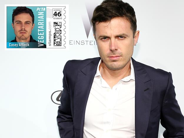 Casey Affleck is a keen animal rights campaigner and vegan whose support stems from a childhood pet: "The first dog I had was owned by an abusive couple."