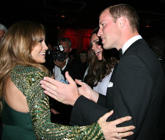 In this case it may have been the royals who were starstruck! We don't if it's Kate or William who was most excited to meet Jennifer Lopez at the BAFTAs in 2011.