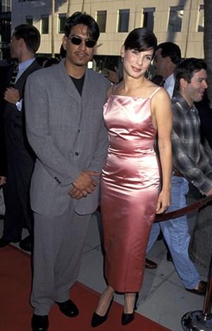 At the premiere of The Net in 1995.