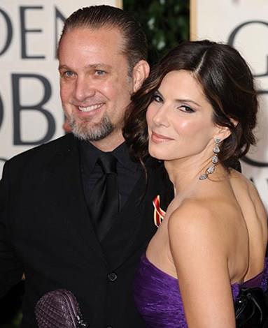With ex-husband Jesse James at the 2010 Golden Globes.