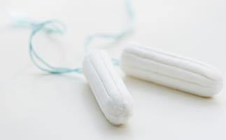 tampons with string, stock image 