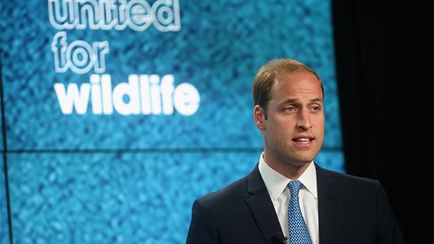 Duke of Cambridge, passionate about stopping illegal poaching 