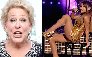 Bette Midler slams Ariana Grande: 'You don't have to make a whore out of yourself'