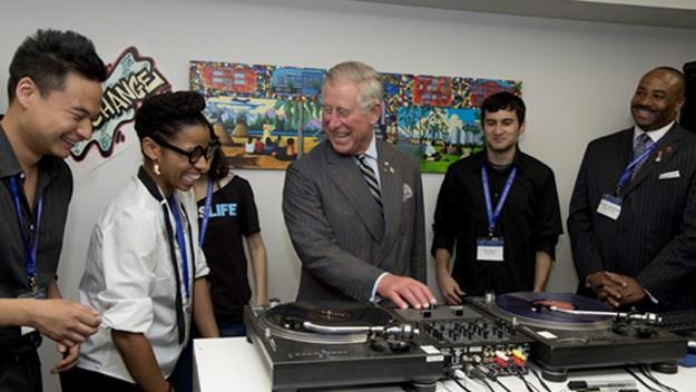 Prince Charles, secret DJ.