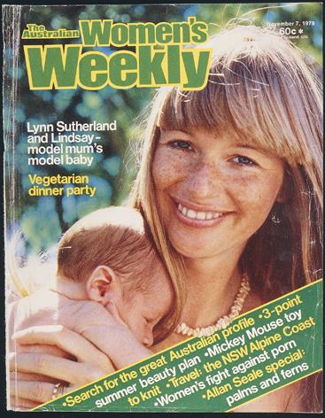 **1970s**
<br><br>Embracing flower power and Farrah Fawcett flicks, *The Weekly* published bold articles ("Is it Love or Is It Sex?", "Women and Porn"), exclusives with Germaine Greer and the latest "flamboyant fashion".