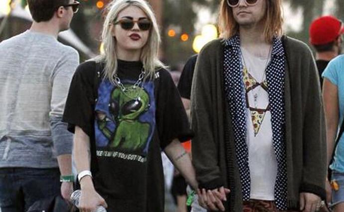 Kurt Cobain's child, Frances Bean Cobain, wed on the weekend
