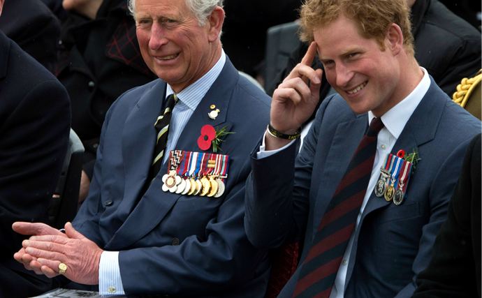 Royal tour: Prince Charles says Harry is a "jolly good egg"