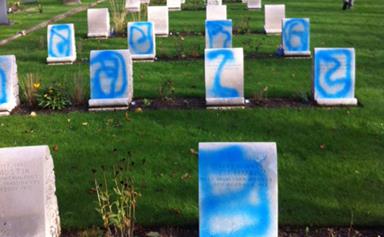 Anzac war graves vandalised