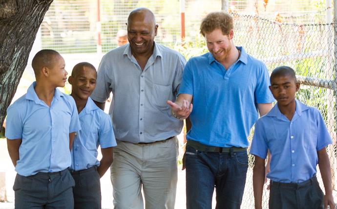 Prince Harry: 'I wanted to be the bad boy at school'