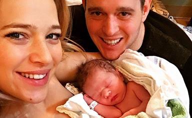 Michael Buble welcomes second son