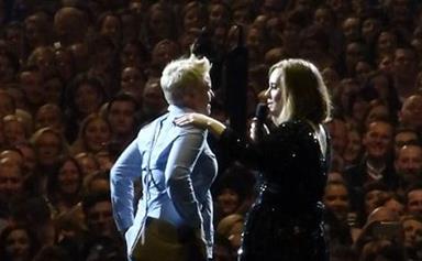Adele helps woman propose to boyfriend