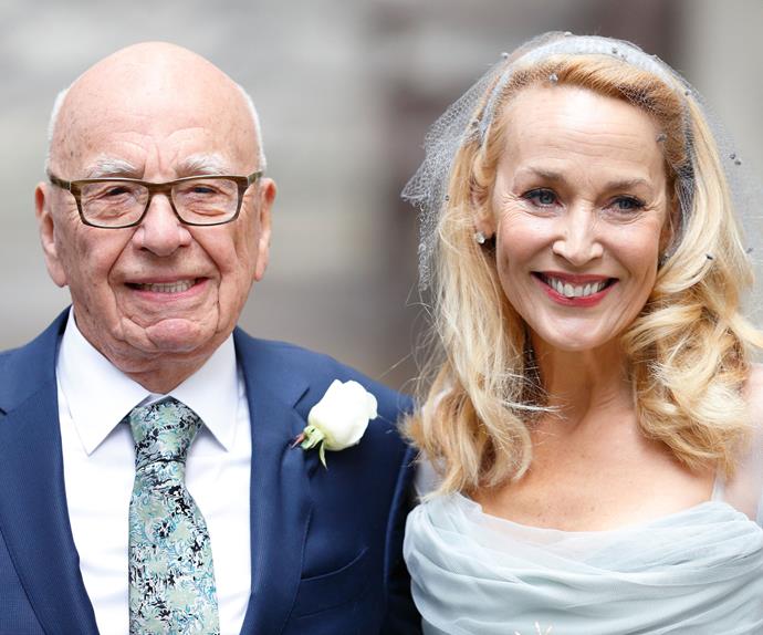In pictures: Rupert Murdoch and Jerry Hall’s ‘wonderful’ wedding