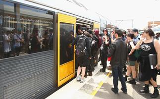 Navy officer bashed on train after Anzac service