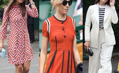 Courtside fashion at Wimbledon