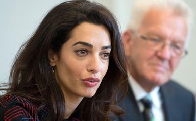 Amal Clooney uses UN debut to slam the body’s handling of ISIS sex trafficking