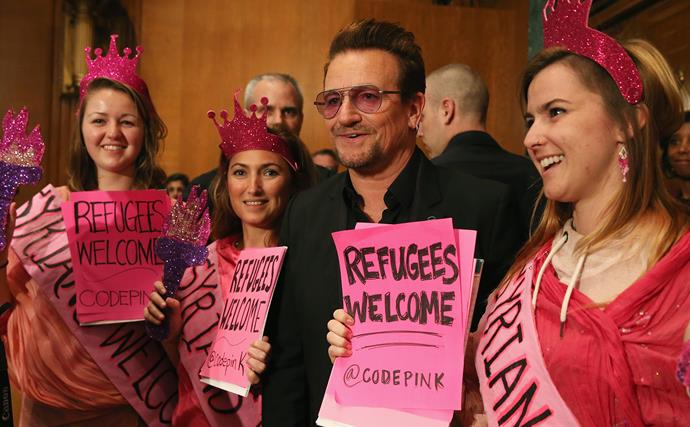 Not everyone is happy Bono has been given Glamour's 'Woman of the Year' award
