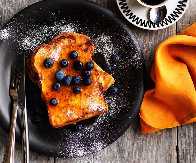 Silky and sweet and swimming in maple syrup - [French toast](https://www.womensweeklyfood.com.au/recipes/french-toast-15590|target="_blank") is the ideal breakfast when you have a little extra time.