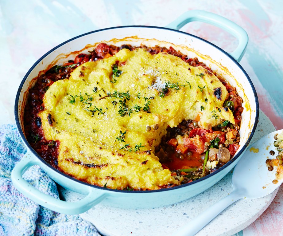 This [vegan shepherd's pie](https://www.womensweeklyfood.com.au/recipes/vegan-shepherds-pie-recipe-30903|target="_blank") replaces the traditional lamb with a delicious mix of veggies and lentils for a healthy spin everyone can enjoy.