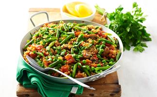 vegetarian paella recipe