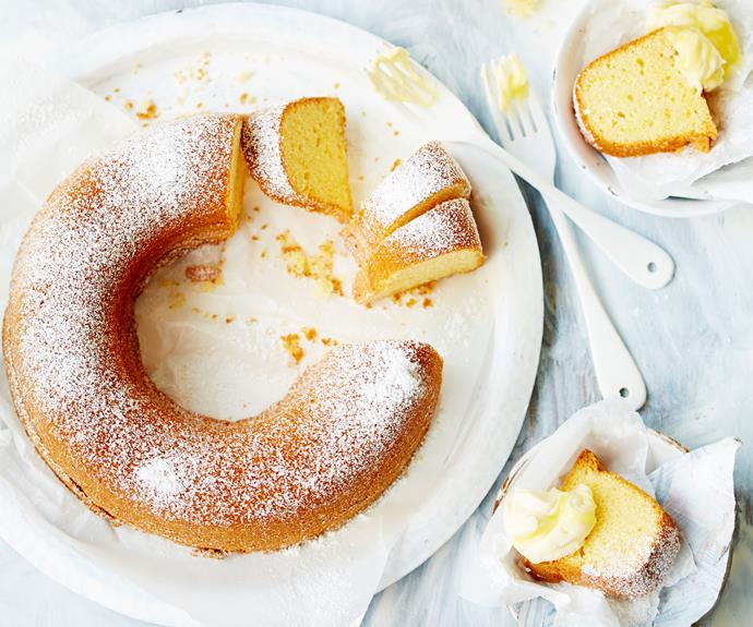 **[Lemon sour cream cake:](https://www.womensweeklyfood.com.au/recipes/lemon-sour-cream-cake-1-17479|target="_blank")** This sweet and tangy lemon sour cream cake recipe is just the thing for an afternoon tea treat.