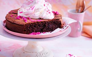 Gluten free rosewater chocolate cake recipe