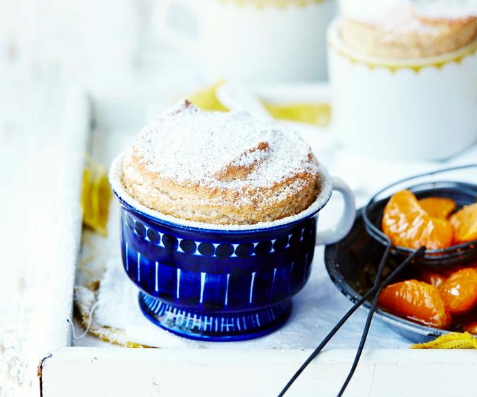 souffle recipe with mandarin and chai