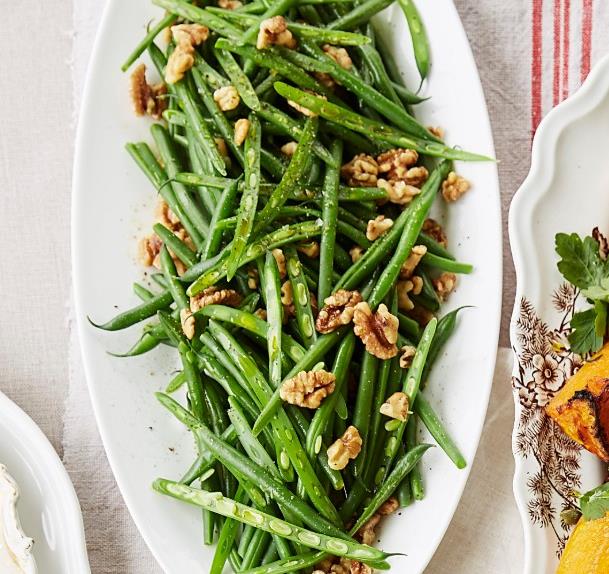 Maggie Beer's green beans with roasted walnuts recipe | Australian ...