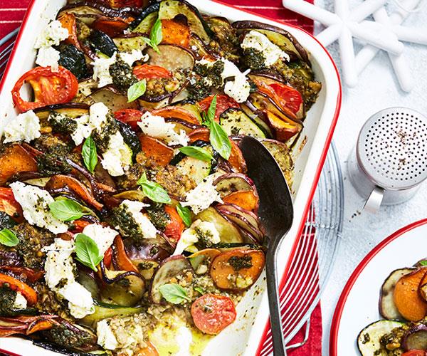 **[Tian of vegetables with herbs and parmesan](https://www.womensweeklyfood.com.au/recipes/tian-of-vegetables-31427|target="_blank")**

Vegetable tian is a delicious side dish year-round. It's healthy, easy to make, and so pretty to look at.