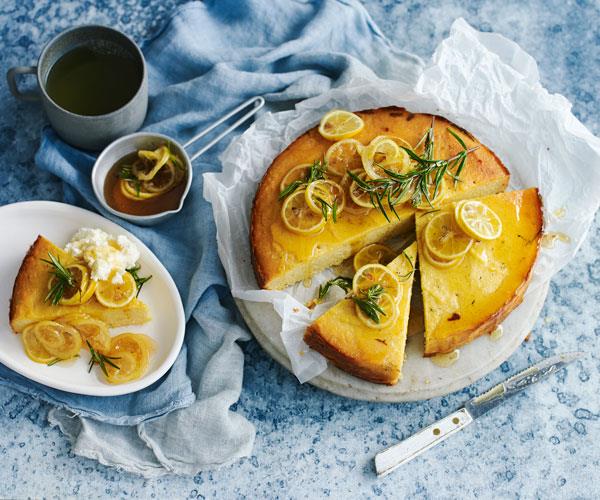 **[Polenta and ricotta cake with rosemary lemon syrup](https://www.womensweeklyfood.com.au/recipes/polenta-cake-31485|target="_blank")**

Looking for a cake with wow factor? Soaked in deliciously sweet lemon and rosemary syrup and served with whipped ricotta, this polenta cake is sure to impress.