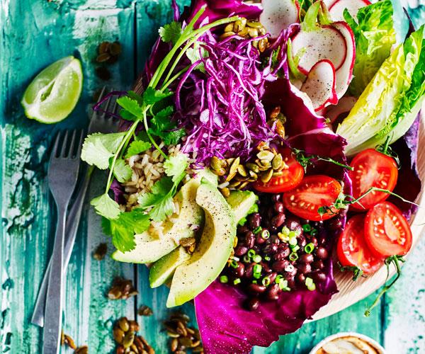 Mexican made healthy with this fresh and vibrant vegetarian **[burrito salad bowl](https://www.womensweeklyfood.com.au/recipes/burrito-salad-bowl-31513|target="_blank")**
