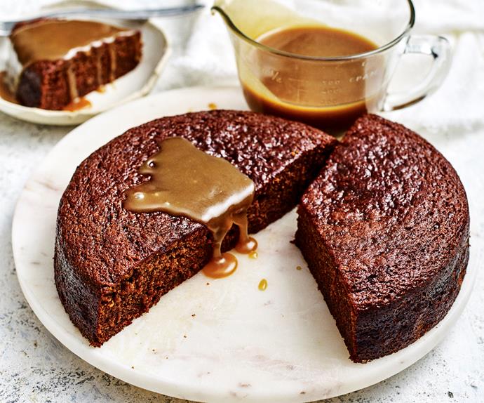 sticky date pudding with butterscotch sauce