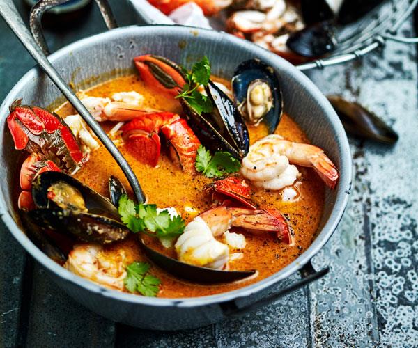**[Seafood in coconut & lemongrass broth](https://www.womensweeklyfood.com.au/recipes/seafood-in-coconut-and-lemongrass-broth-31572|target="_blank")**

Looking for a new way to enjoy seafood? Whip up this fragrant coconut and lemongrass broth and add fresh mussels, crab and prawns - you won't be disappointed.