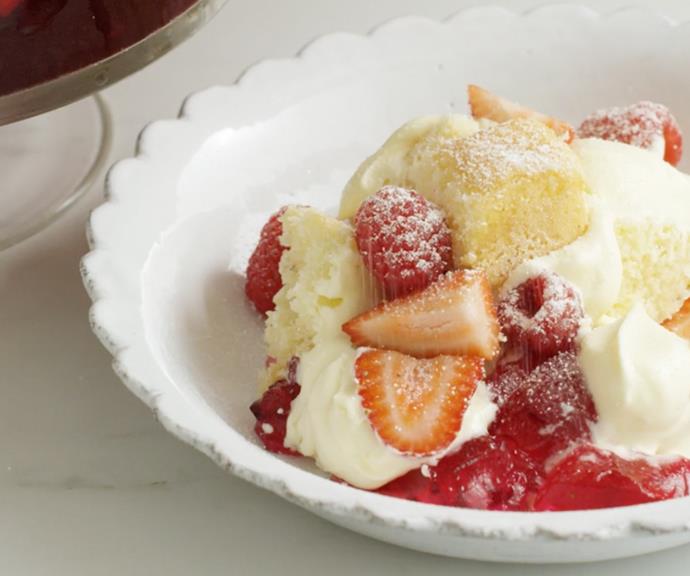 **[Christmas trifle cake](https://www.womensweeklyfood.com.au/recipes/christmas-trifle-cake-32092|target="_blank")**

This berry-topped spectacle packs serious Christmas punch.