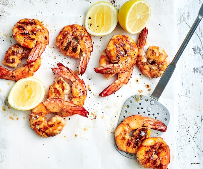 **[Perfect barbecue prawns](https://www.womensweeklyfood.com.au/recipes/barbecued-prawns-32105|target="_blank")**

Doesn't get more quintessentially Aussie than chucking a shrimp on the barbie. Prawns cook quickly and stay succulent - serve with a squeeze of lemon