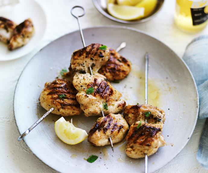 **[Grilled lemon chicken](https://www.womensweeklyfood.com.au/recipes/grilled-lemon-chicken-10189|target="_blank")**

Fall in love with the flavour.