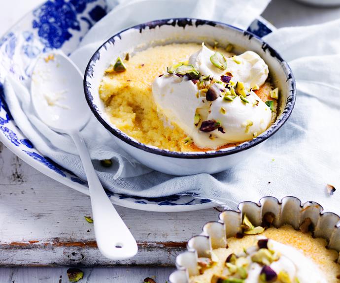**[Lemon, honey and coconut delicious](https://www.womensweeklyfood.com.au/recipes/lemon-honey-coconut-delicious-32265|target="_blank")**

Dig your spoon into this delicious dessert.