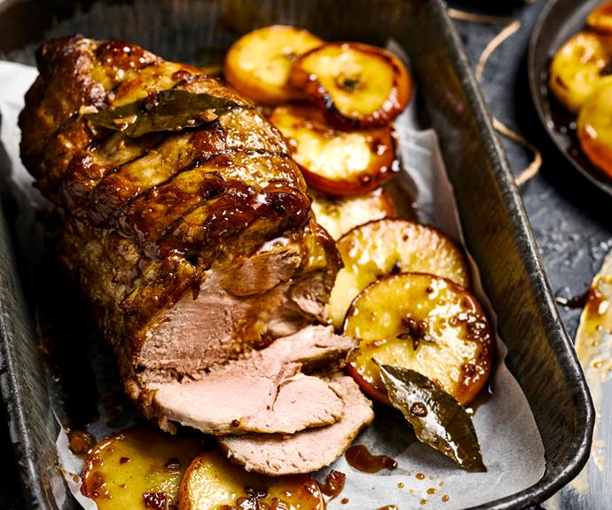 **[Cider braised pork with apple](https://www.womensweeklyfood.com.au/recipes/cider-braised-pork-32371|target="_blank")**

Apples lend a slightly sweet taste to braised pork roast. Fennel and coriander seeds add extra flavour for a truly delightful roast.